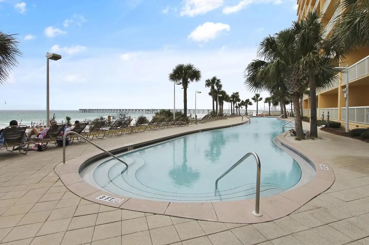 Calypso 1205 - Amazing Condo! Free Fun! Sleeps 4, Free Beach Chairs Condo Panama City Beach Apartment